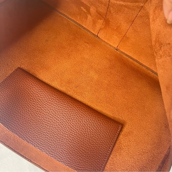 Vince Camuto Brown and Black Laptop Bag with Structured Design - Picture 4 of 6